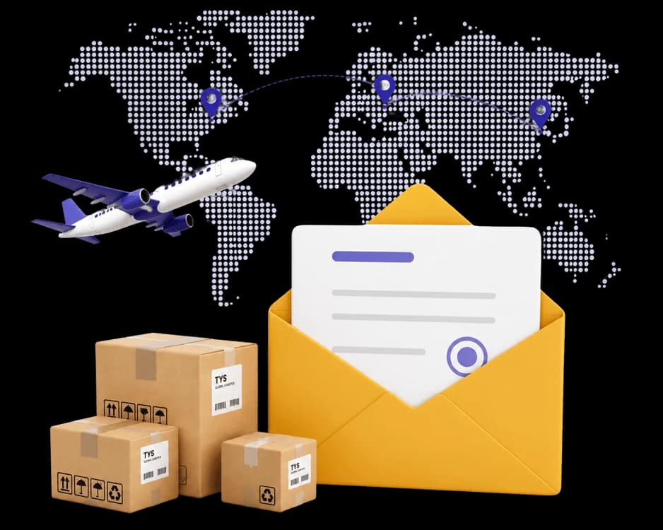 Document and parcel shipping